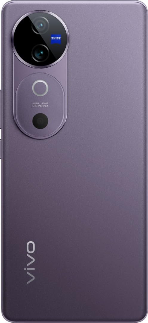 Vivo V40 5G Smartphone (Lotus Purple, 8GB RAM, 128GB Storage)