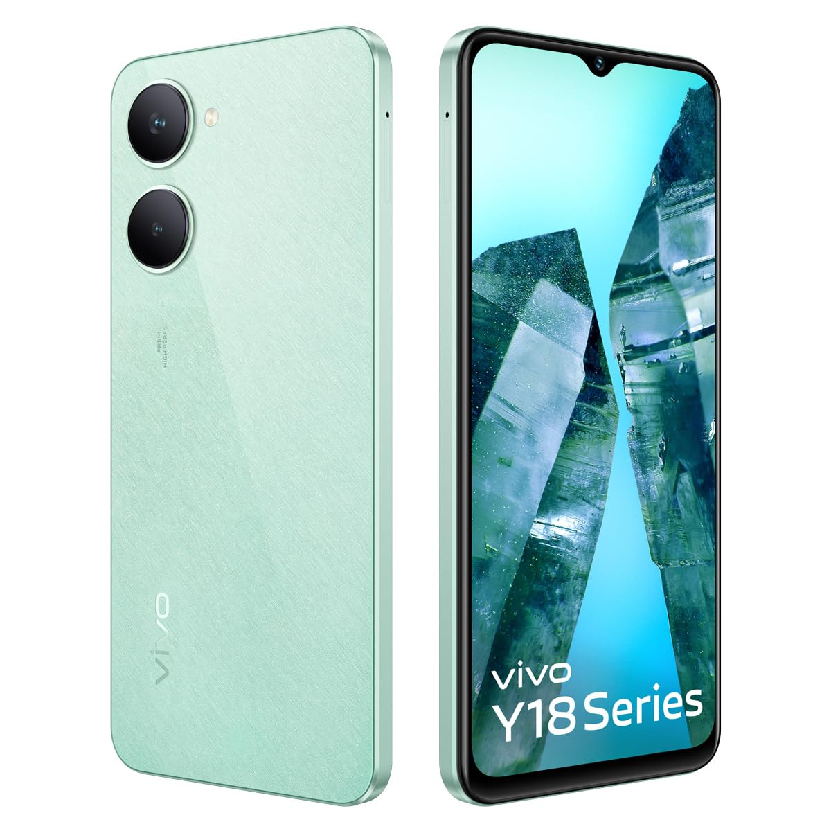vivo Y18 Gem Green 4GB RAM 128GB Storage with No Cost EMIAdditional Exchange Offers  Without Charger