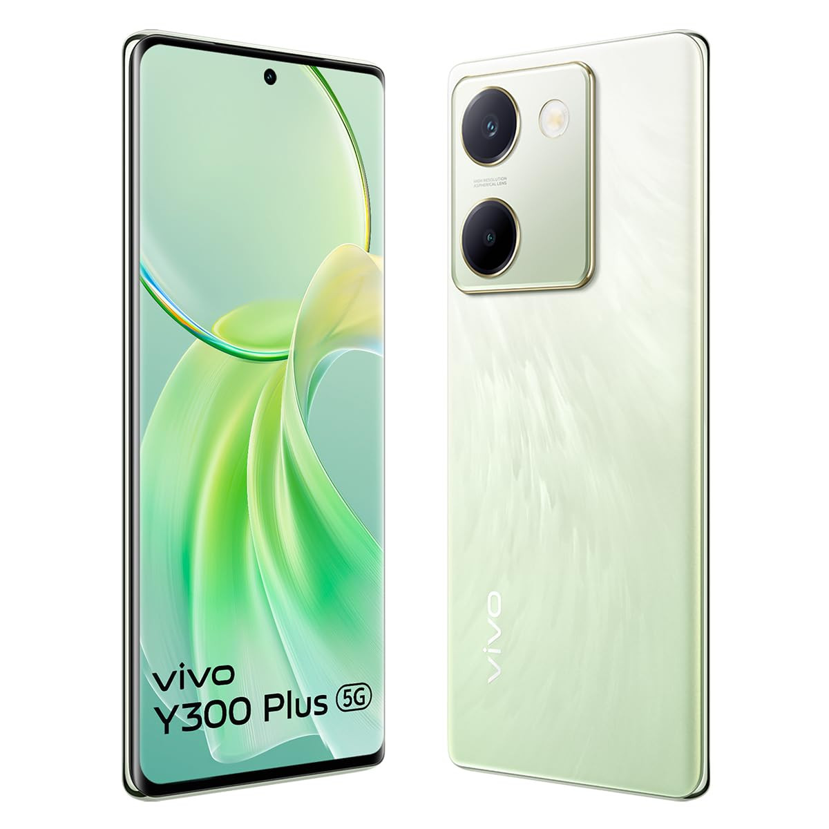 Vivo Y300 Plus 5G Silk Green 8GB RAM 128GB Storage with No Cost EMIAdditional Exchange Offers