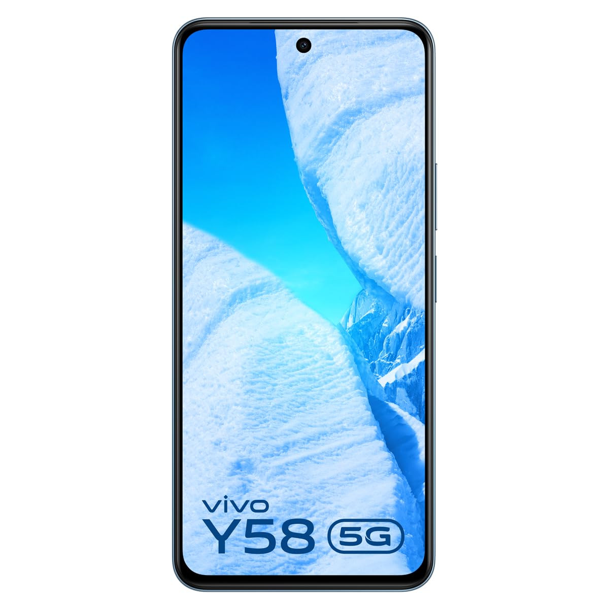 vivo Y58 5G Himalayan Blue 8GB RAM 128GB Storage with No Cost EMIAdditional Exchange Offers