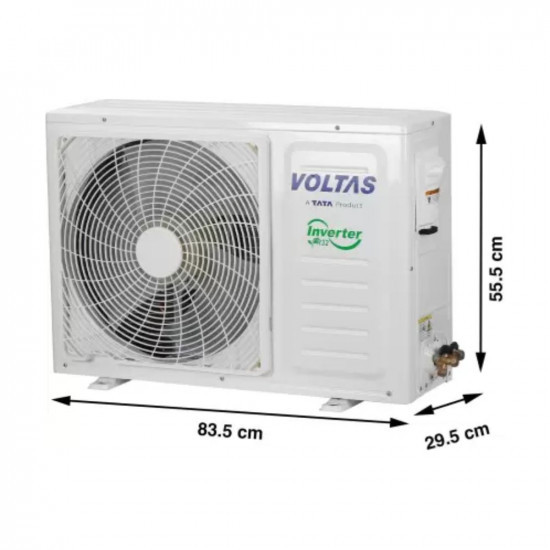 Voltas 2023 Model 15 Ton 3 Star Split Inverter AC - White 183V Vectra Pride4503445 Copper CondenserArshi