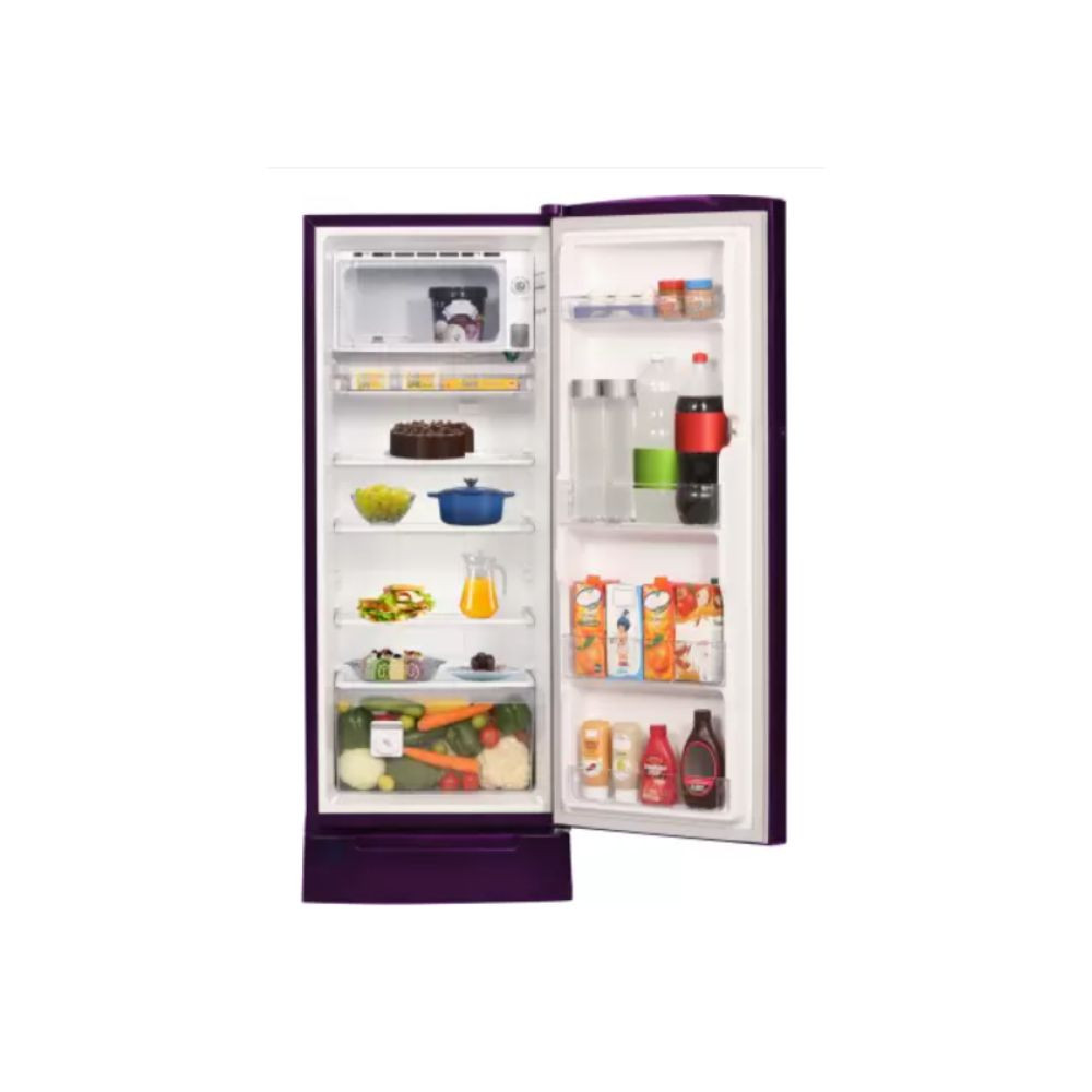 Whirlpool 207 L Direct Cool Single Door 3 Star Refrigerator Purple Mulia 230 IMPRO ROY 3S PURPLE MULIA-Z