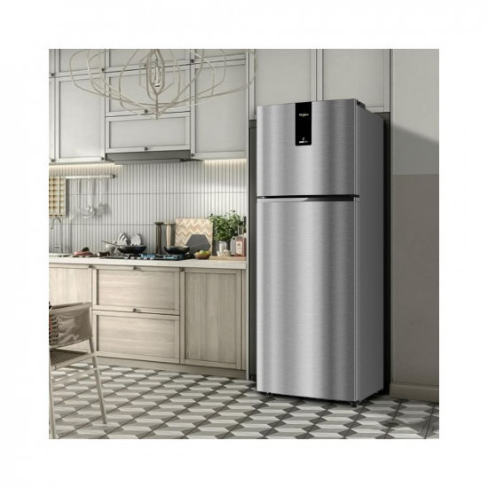 Whirlpool 259 L 3 Star Intellifresh Inverter Frost Free Double Door Refrigerator IF INV ELT DF305 GERMAN STEEL3S-TL Grey 2023 ModelRomiv