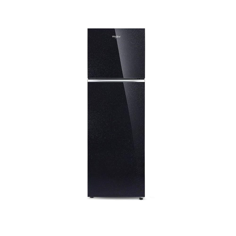 Whirlpool 265 L 2 Star Frost-Free Double Door Refrigerator NEOFRESH GD PRM 278 2S Crystal Black Glass Door 2022 Model
