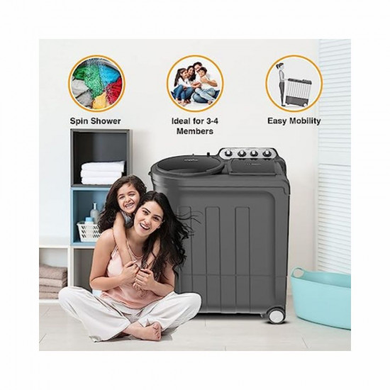 whirlpool semi washing machine 8kg