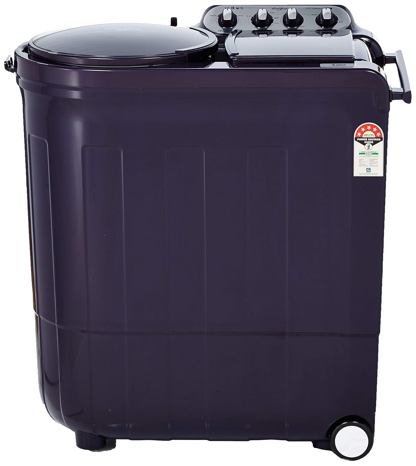 Whirlpool 85 Kg 5 Star Semi-Automatic Top Loading Washing Machine ACE 85 TURBO DRY Purple Dazzle