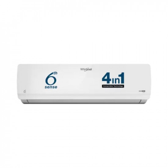 Whirlpool Convertible 4-in-1 Cooling 2023 Model 15 Ton 3 Star Split Inverter 6th Sense Technology AC - White Magicool 15T 3S INV S3K1PP0 SAI17P33MCP0 Copper CondenserRomiv