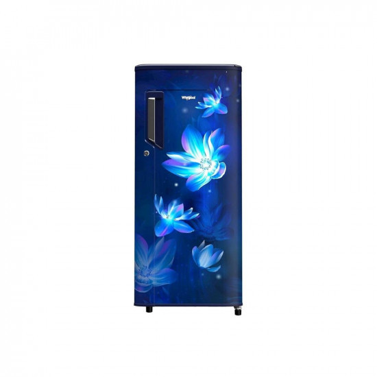 Whirlpool Direct Cool Icemagic Powercool 200L Single Door Refrigerator No1 In Icemaking 3 Star Sapphire Flower Rain REF 71998Romiv