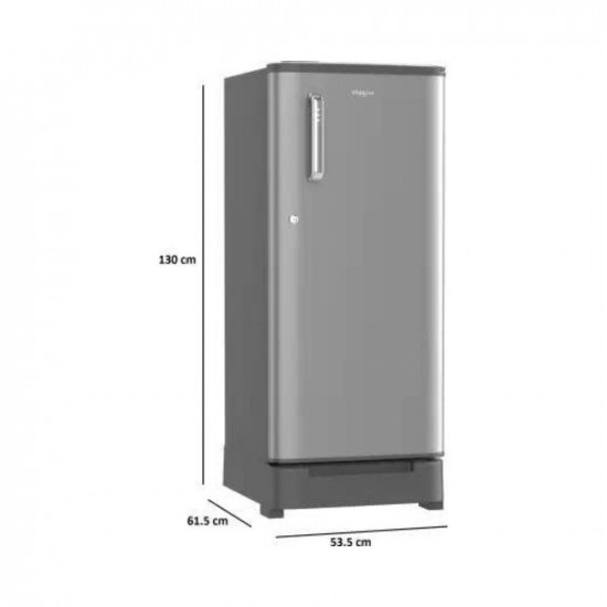 Whirlpool Refrigerator 190 L 2 Star 205 IMPC PRM 2S ROY ARCTIC STEELArshi