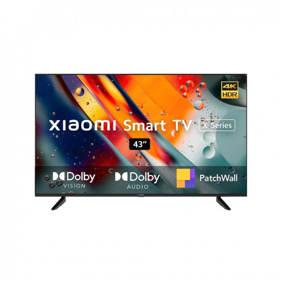 Xiaomi 108 cm 43 inches X Series 4K Ultra HD Smart Android LED TV L43M7-A2IN Black