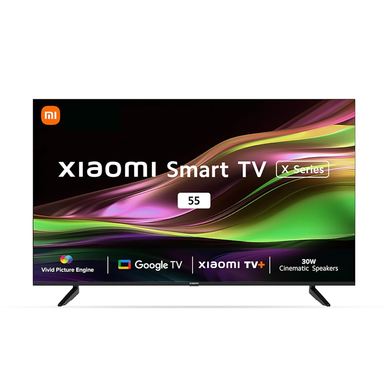 Xiaomi 138 cm 55 inches X 4K Dolby Vision Series Smart Google TV L55M8-A2IN Black