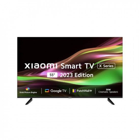 Xiaomi 138 cm 55 inches X 4K Dolby Vision Series Smart Google TV L55M8-A2IN Black