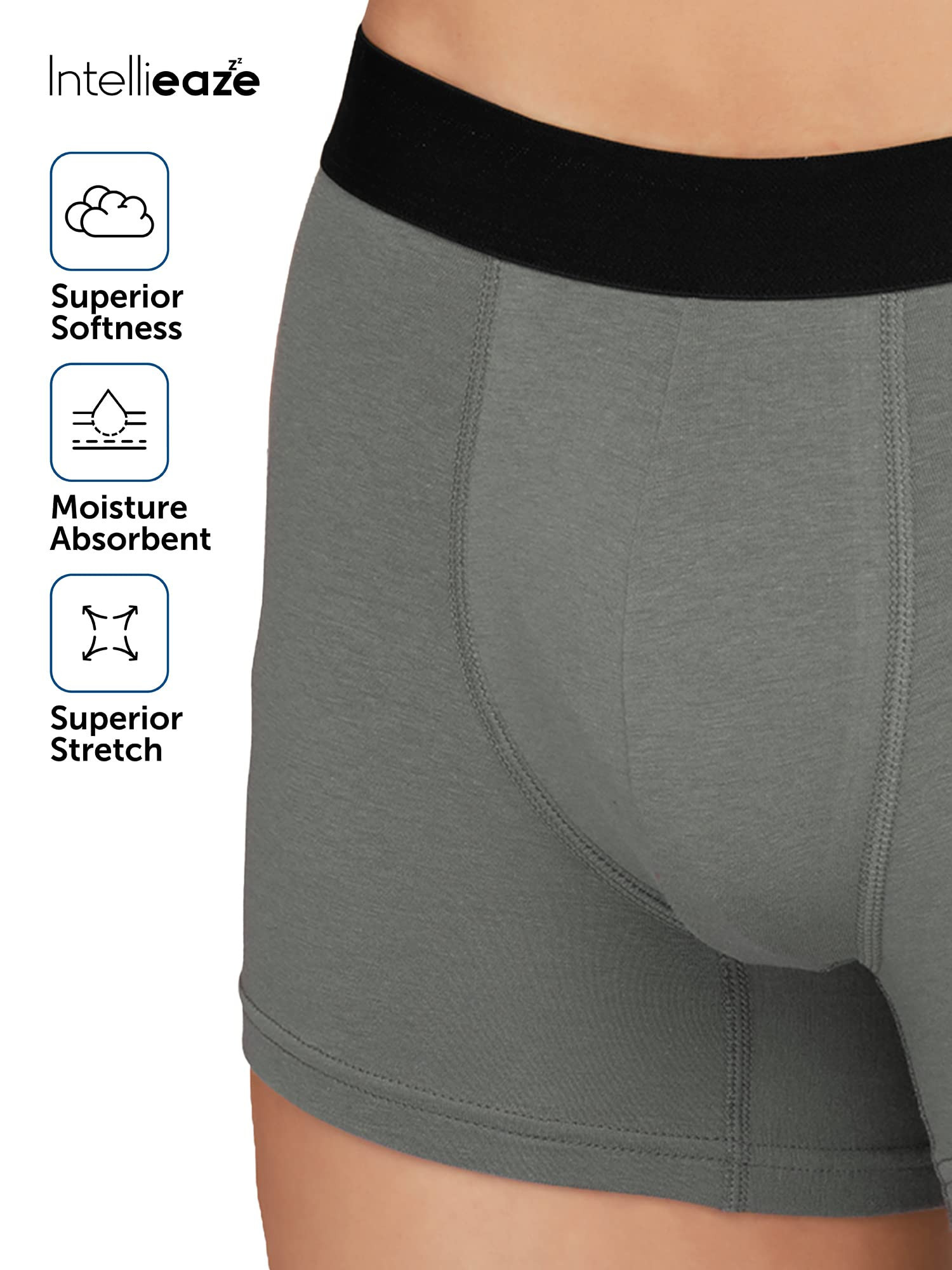 XYXX Cotton Regular Solid (Pack of 2) (Aero Trunks for Men