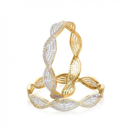 Youbella Multicoloured Gold-plated Stone Studded Bracelet | Ybbn91728myn