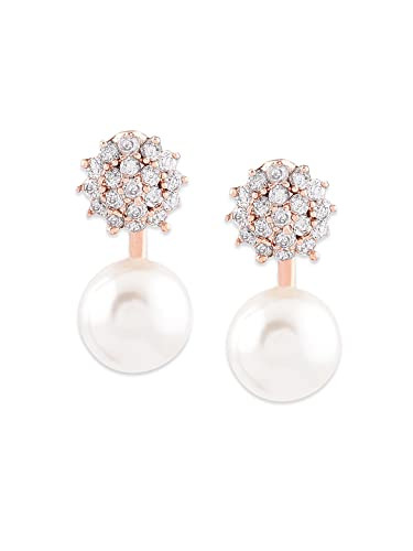 Buy OOMPH Gold Pearl Stud Earrings (Set of 6) online