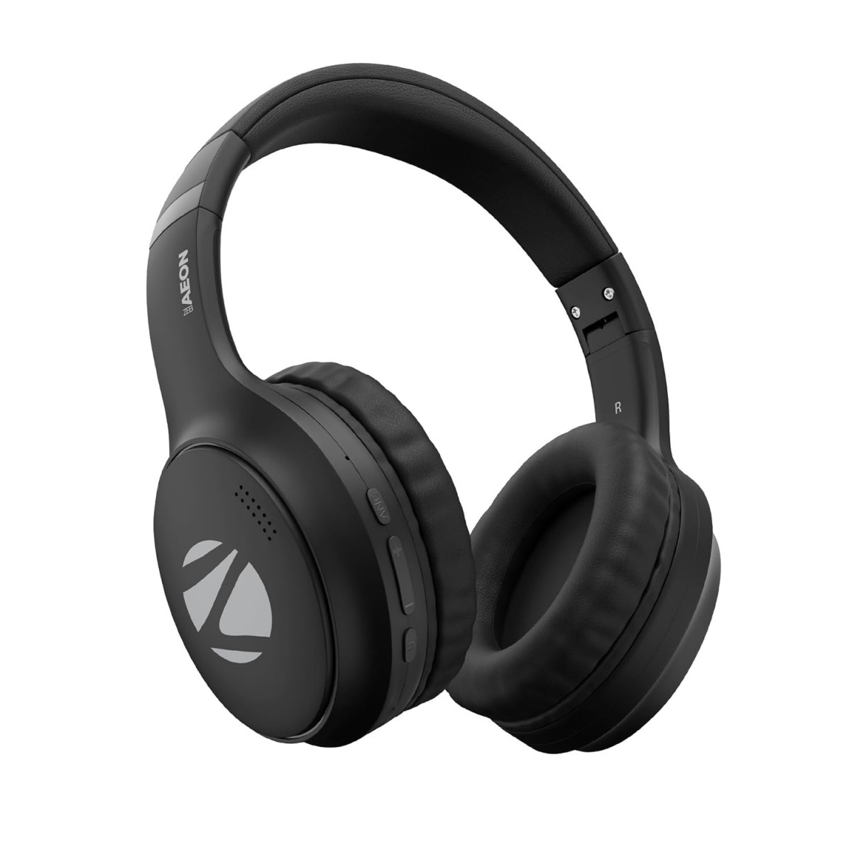 ZEBRONICS New Launch AEON Wireless Headphone with 110h Battery Backup Black