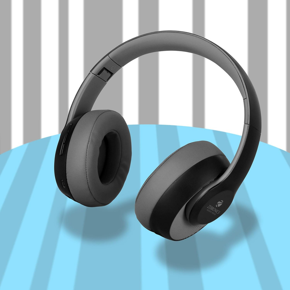 ZEBRONICS Zeb-Dynamic with Bluetooth Supporting Headphone Black